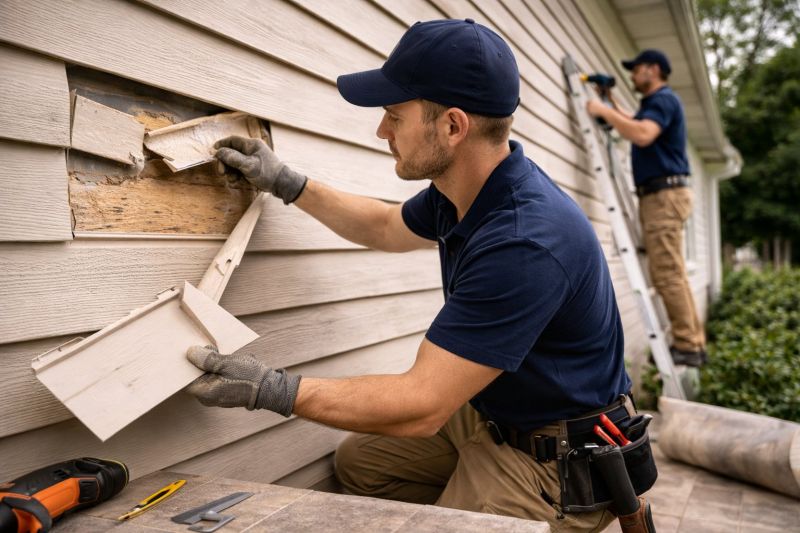 Top Siding Repair Companies in Holly Springs, NC